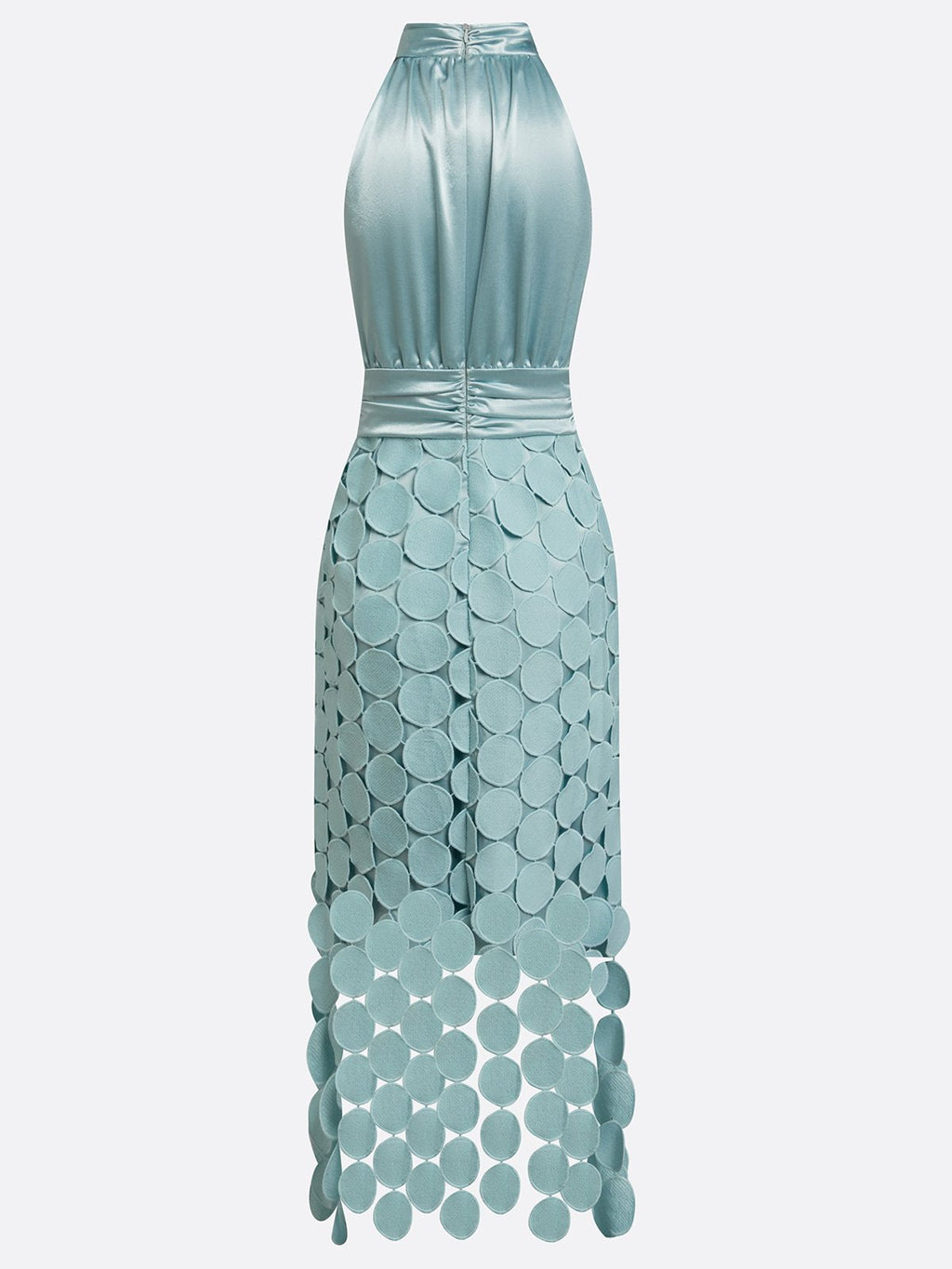 Lau - Elegant midi dress in Céline style for ceremonies, perfect for women