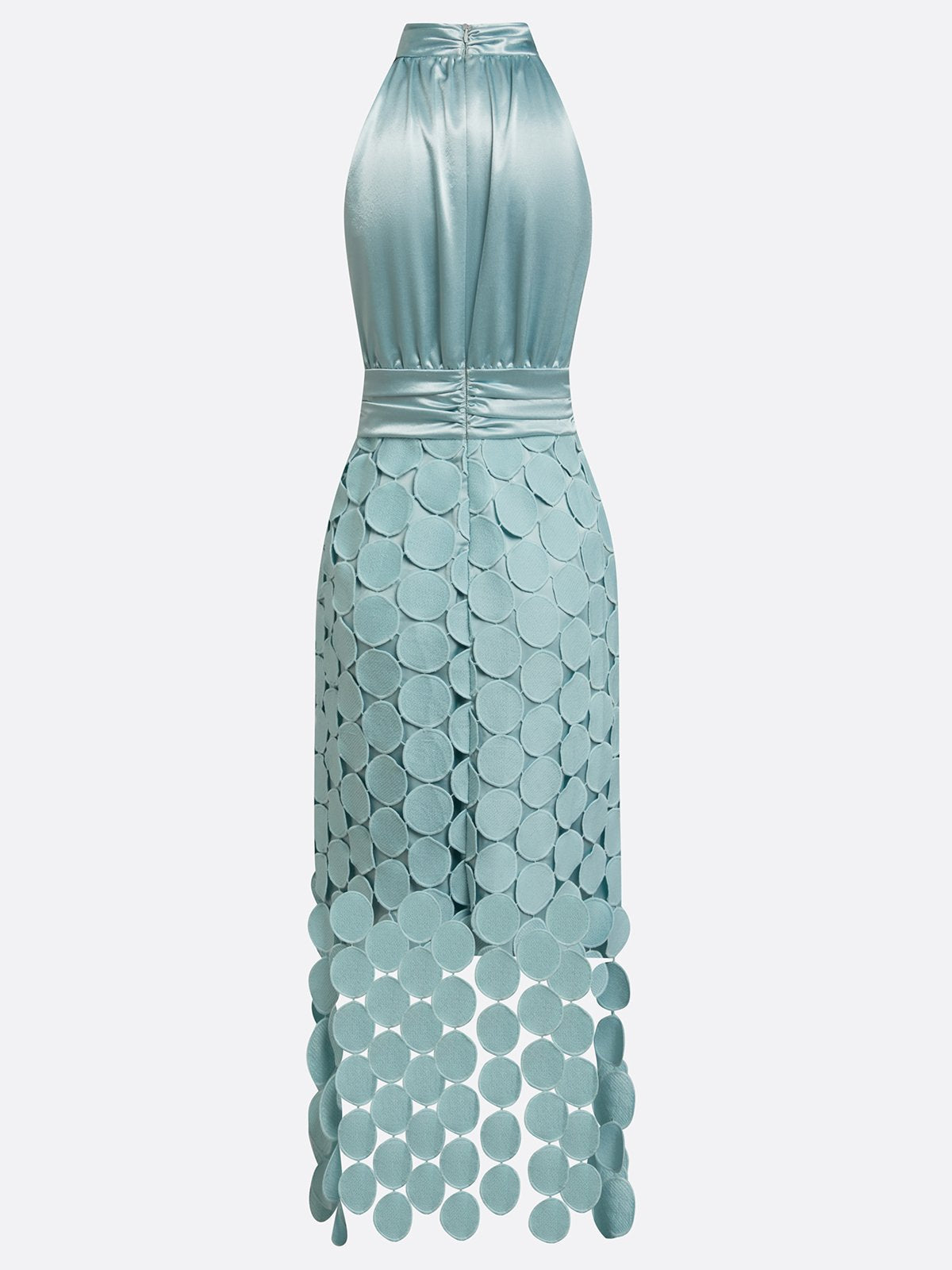 Lau - Elegant midi dress in Céline style for ceremonies, perfect for women