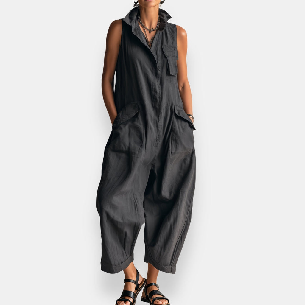 Garvalde | Sleeveless Jumpsuit for Women - Style and Comfort