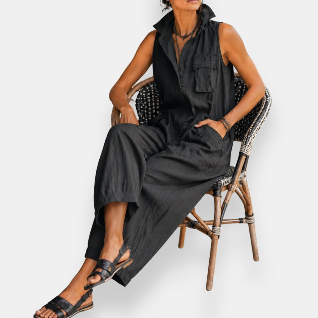 Garvalde | Sleeveless Jumpsuit for Women - Style and Comfort
