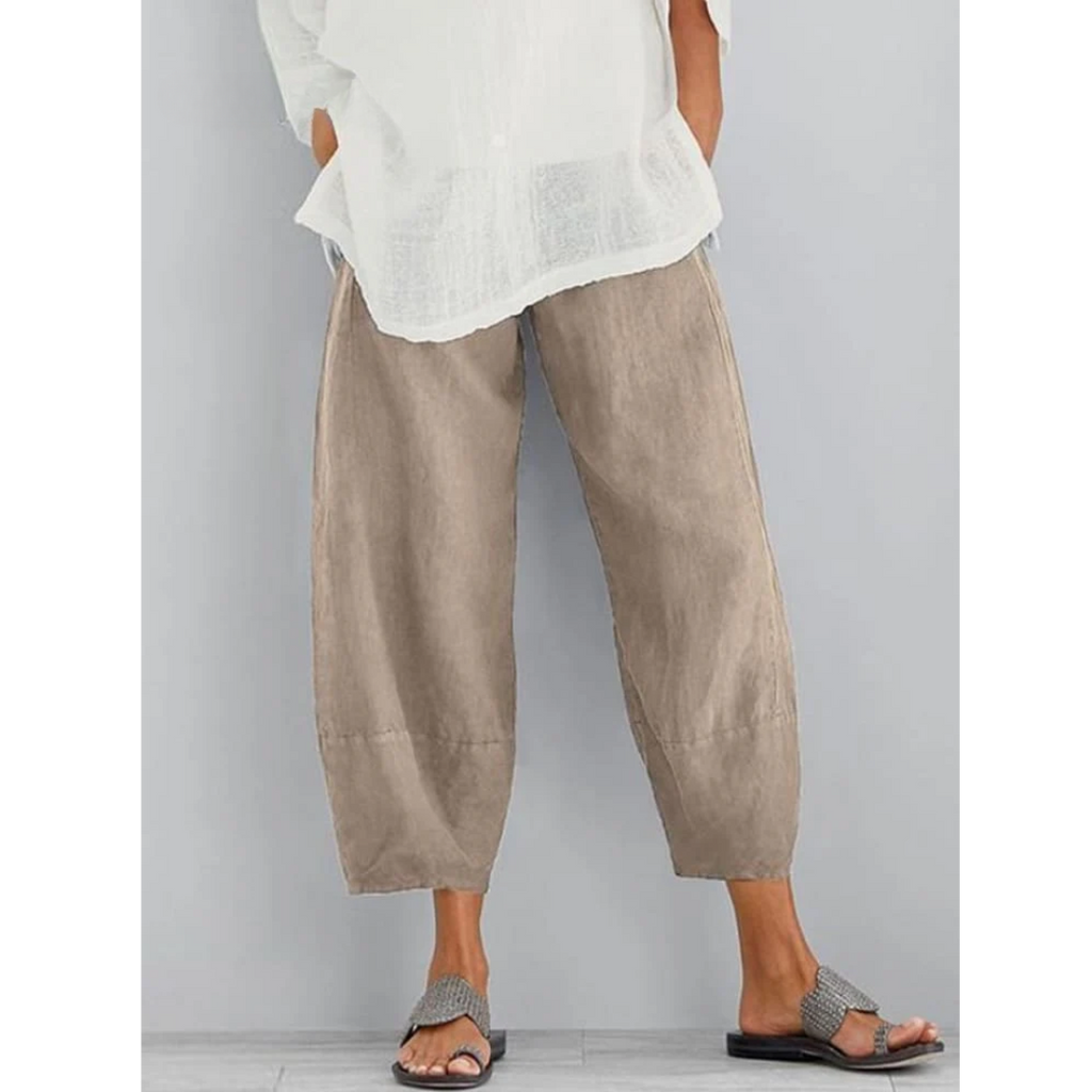 Marina | Effortless Linen Pants for Women - Style, Comfort, and Lightness