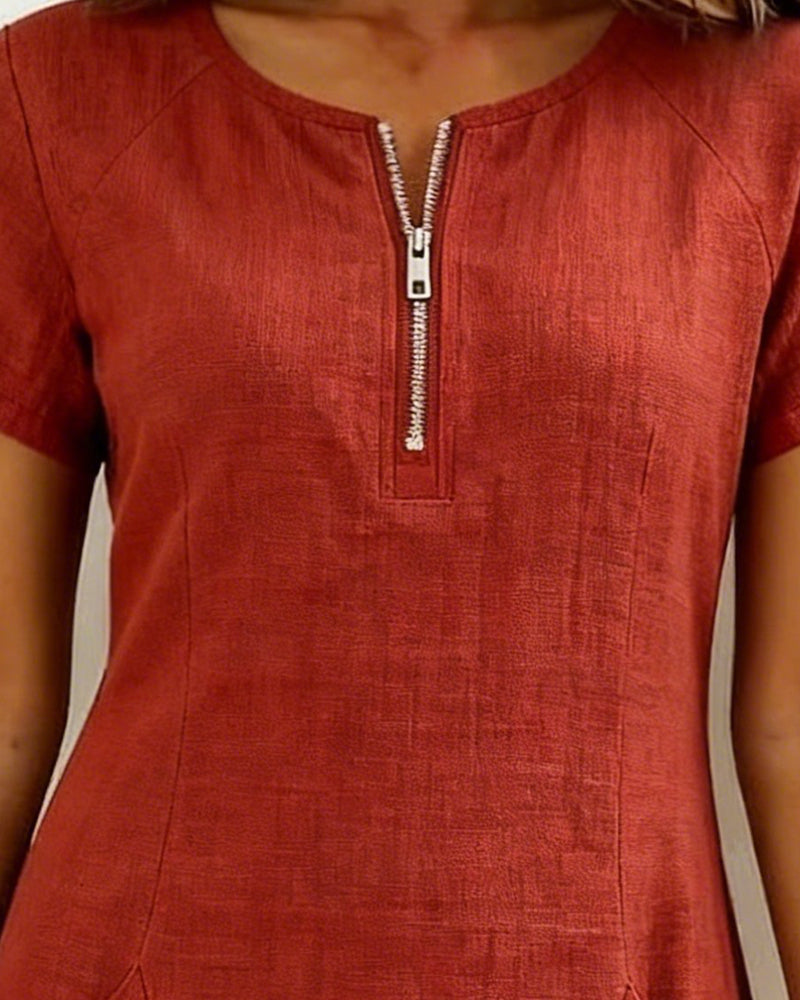 Lina — Dress of Natural Elegance for Everyday Wear