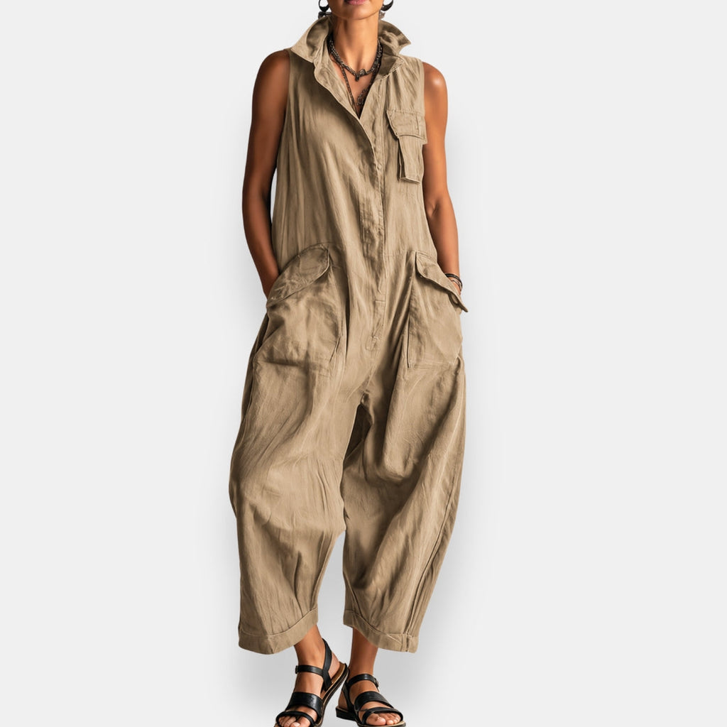 Garvalde | Sleeveless Jumpsuit for Women - Style and Comfort