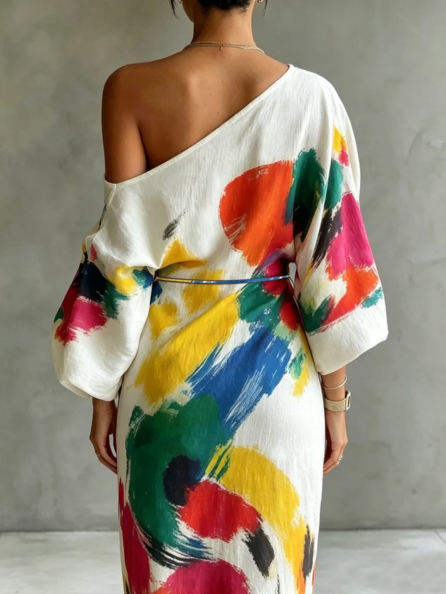 Danella - Women's Maxi Dress, Elegant and Sophisticated