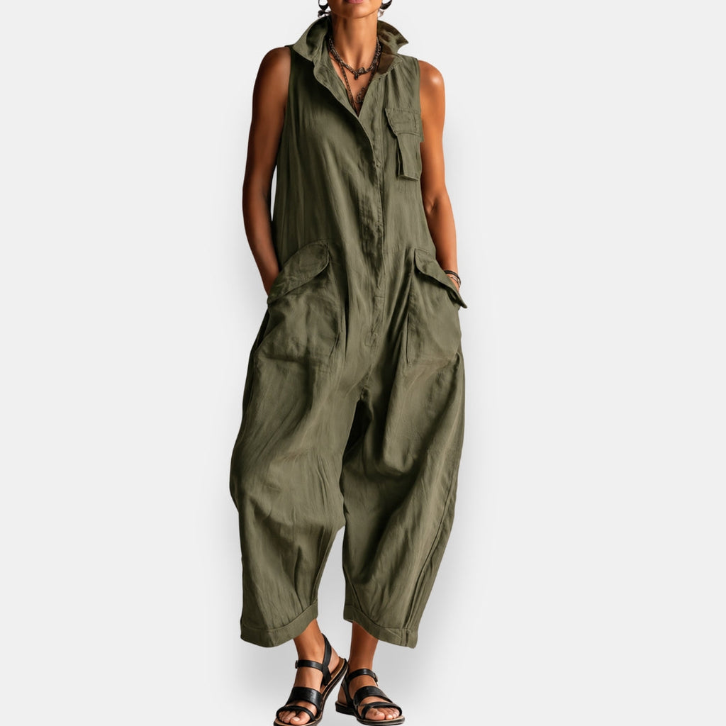 Garvalde | Sleeveless Jumpsuit for Women - Style and Comfort