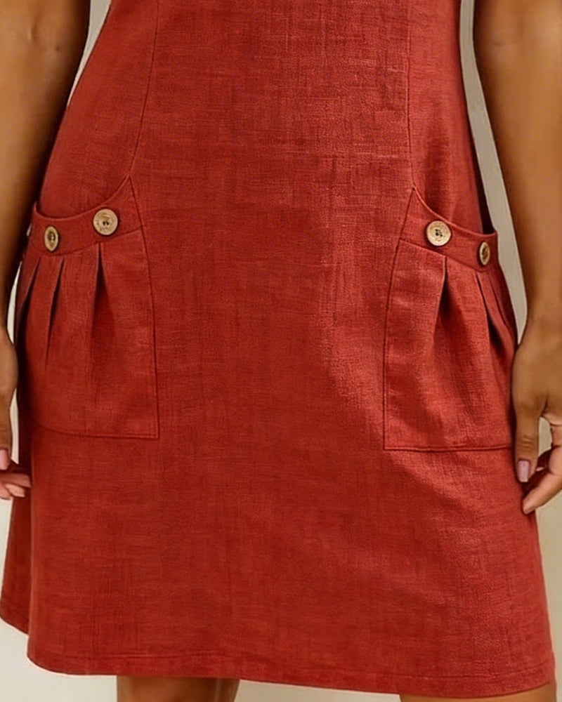 Lina — Dress of Natural Elegance for Everyday Wear