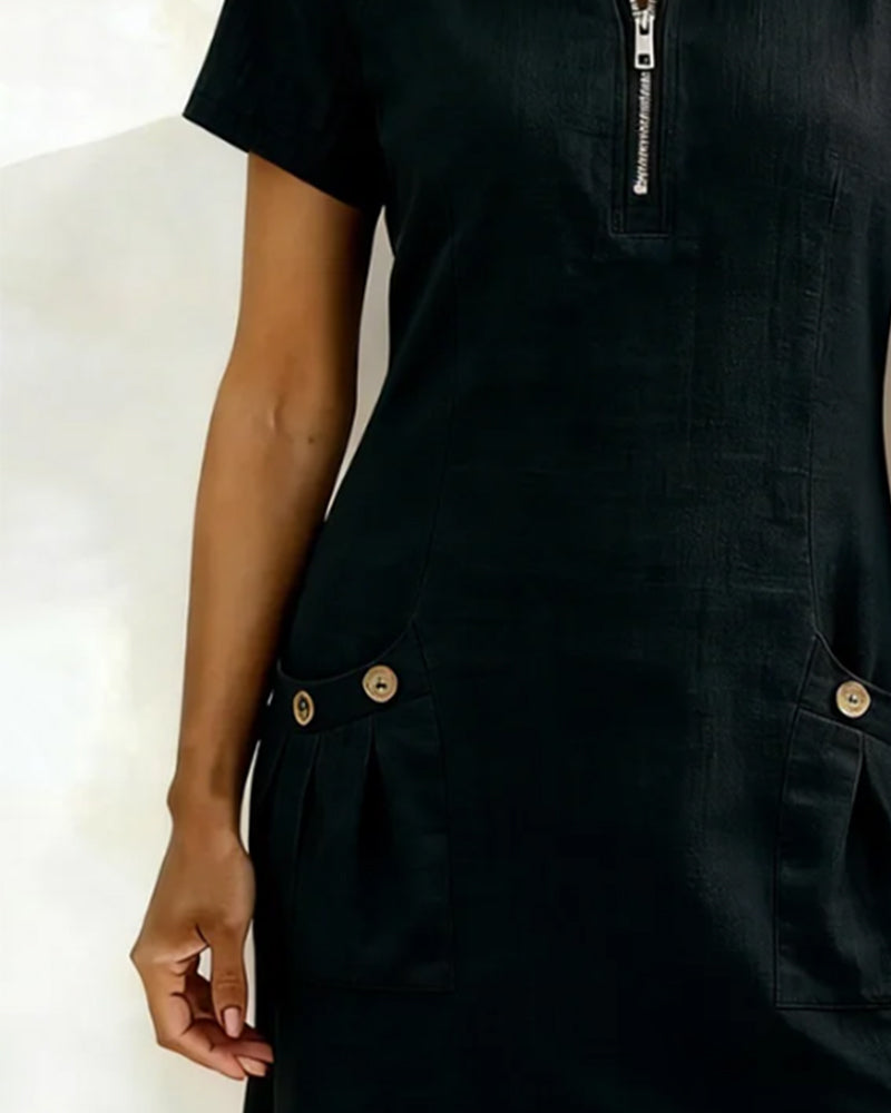 Lina — Dress of Natural Elegance for Everyday Wear