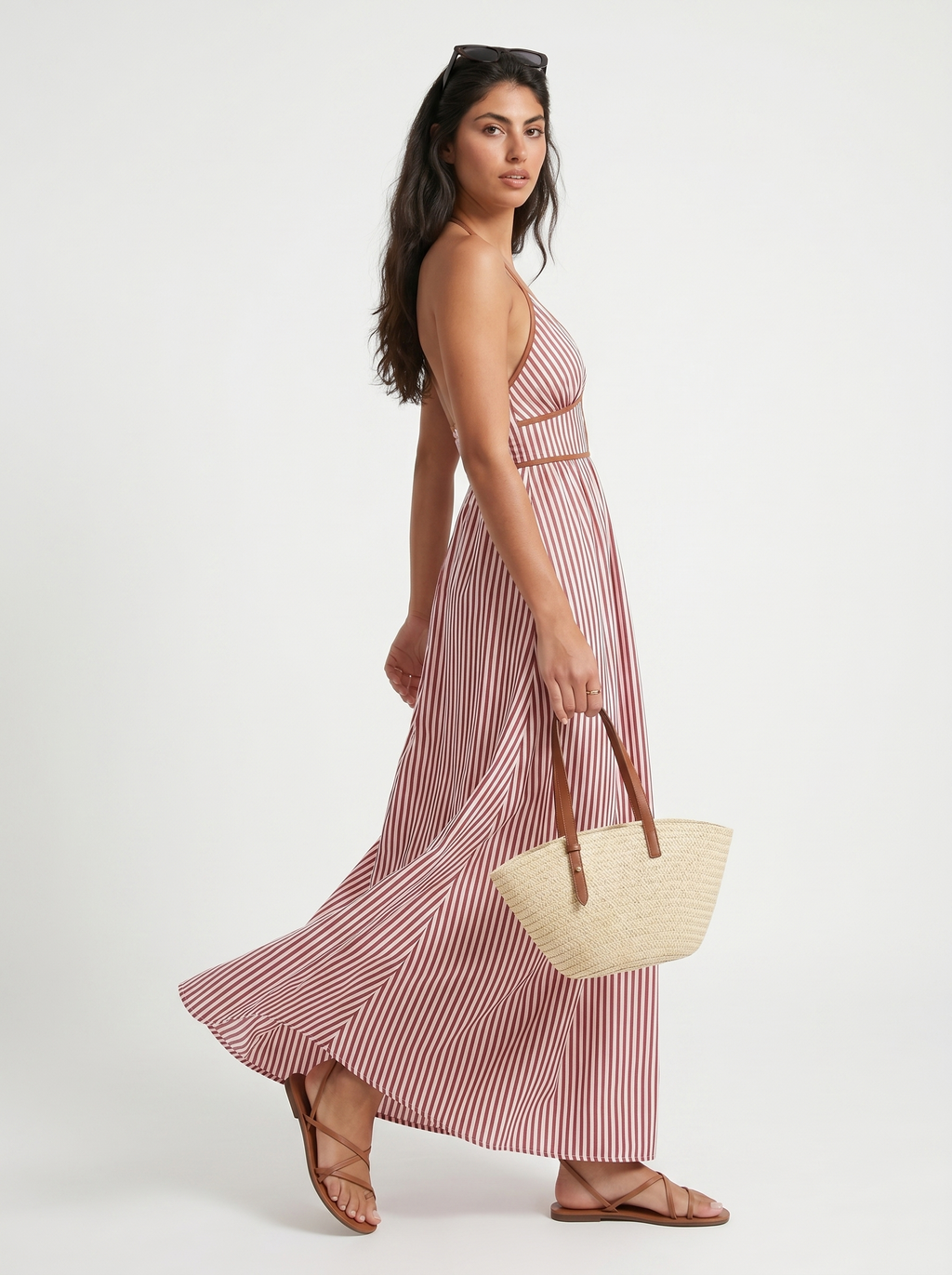Reme | Women's Long Summer Dress — Light, Breathable, and Elegant