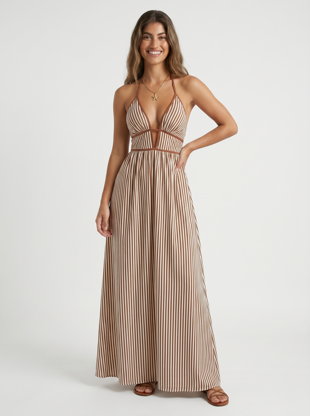 Reme | Women's Long Summer Dress — Light, Breathable, and Elegant