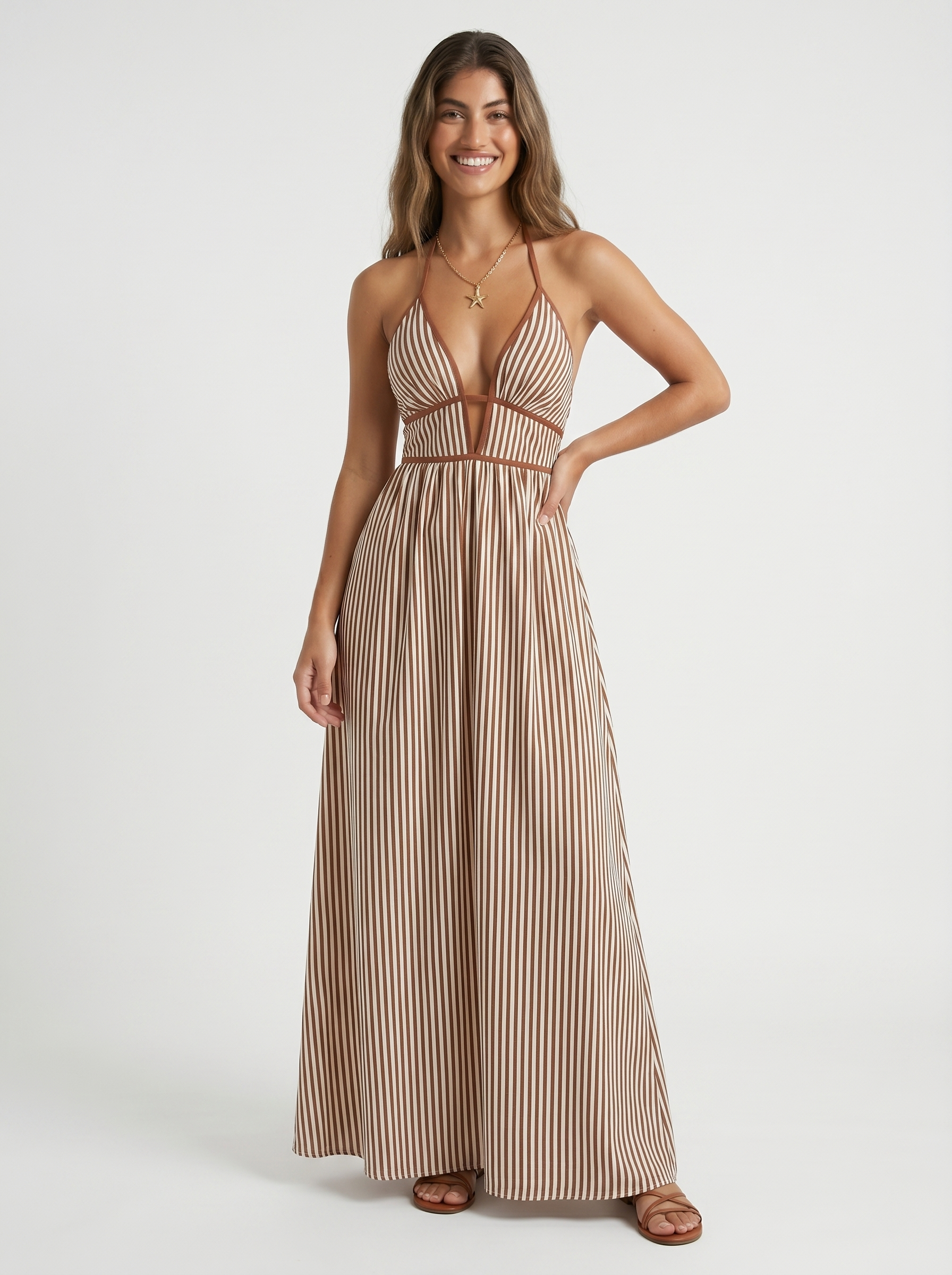 Reme | Women's Long Summer Dress — Light, Breathable, and Elegant