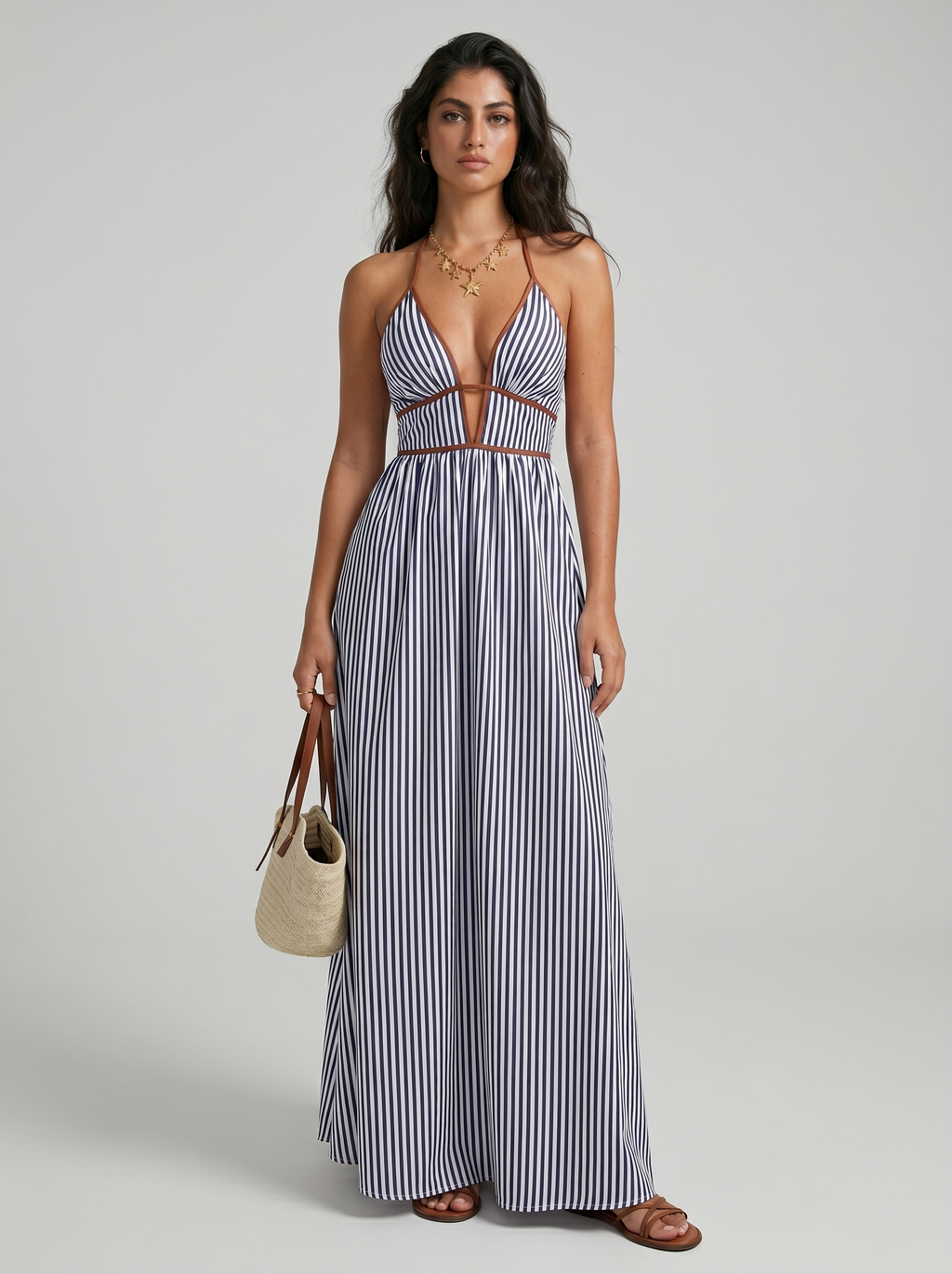 Reme | Women's Long Summer Dress — Light, Breathable, and Elegant