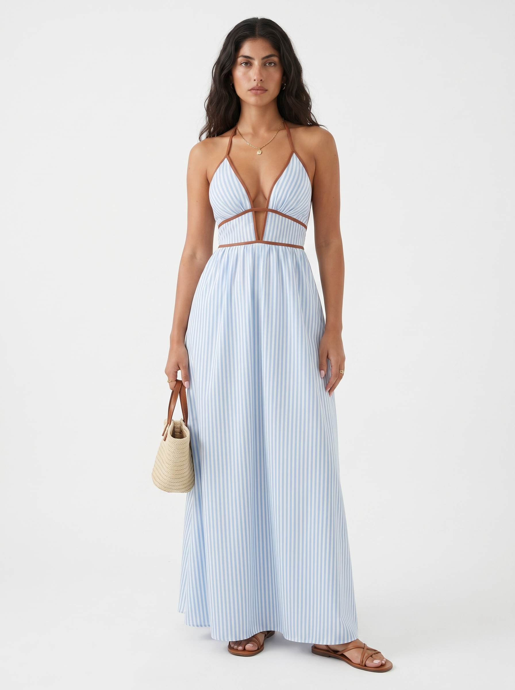 Reme | Women's Long Summer Dress — Light, Breathable, and Elegant
