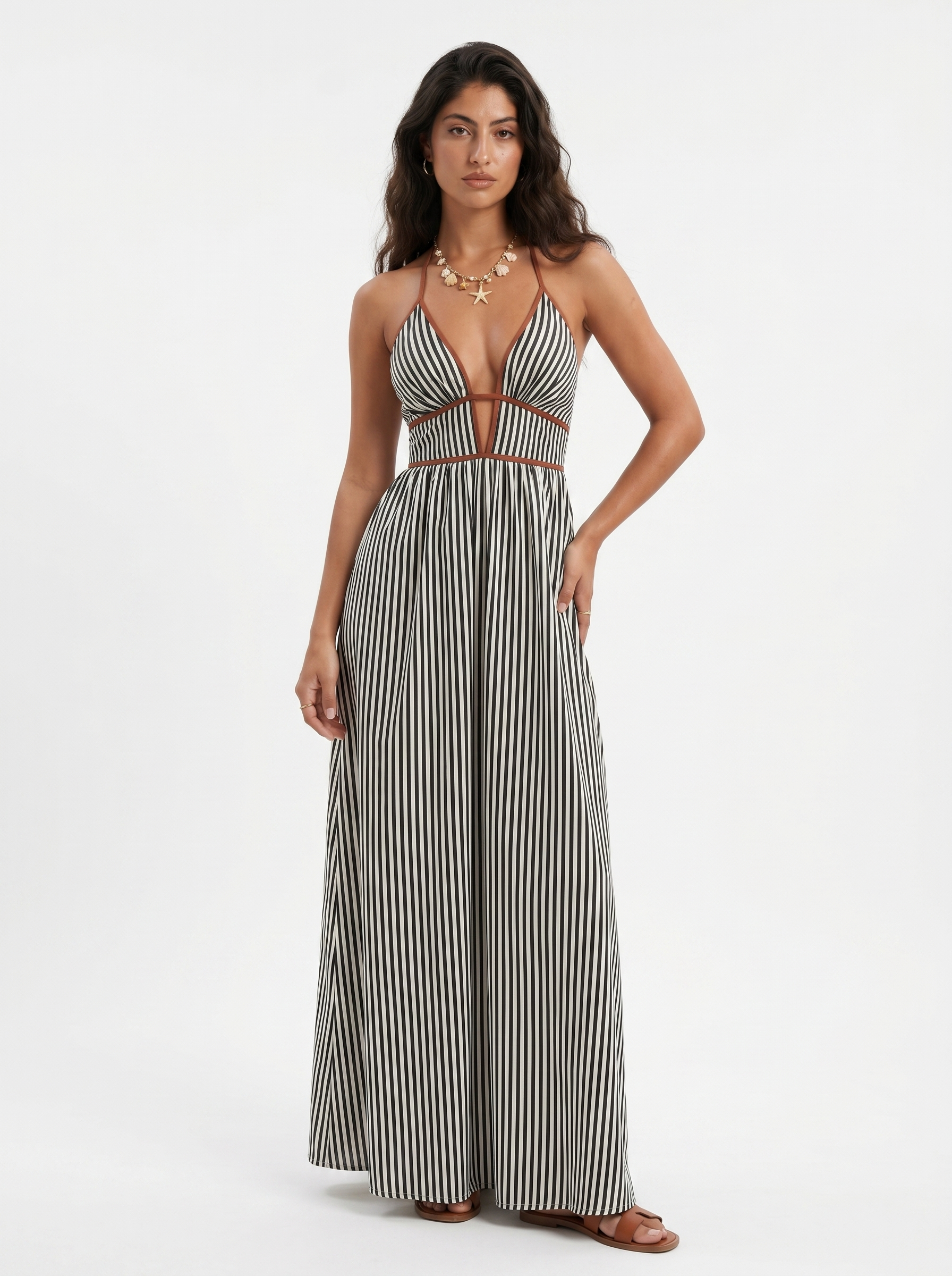 Reme | Women's Long Summer Dress — Light, Breathable, and Elegant