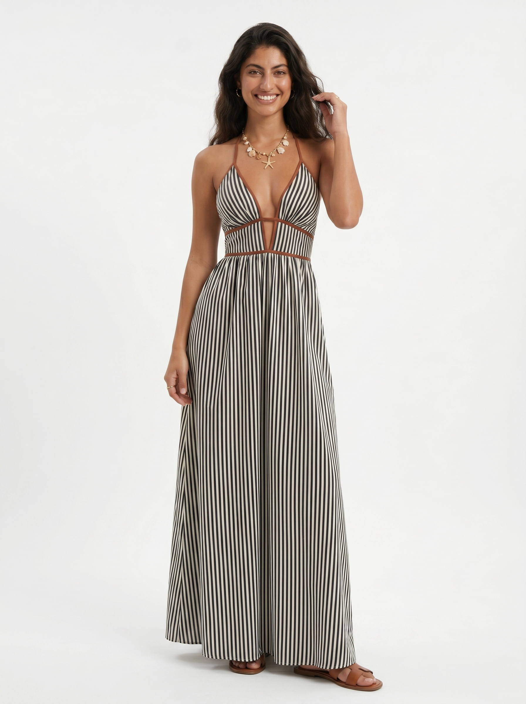 Reme | Women's Long Summer Dress — Light, Breathable, and Elegant