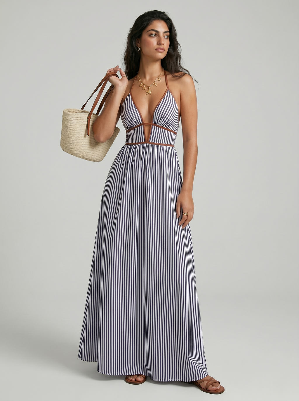 Reme | Women's Long Summer Dress — Light, Breathable, and Elegant