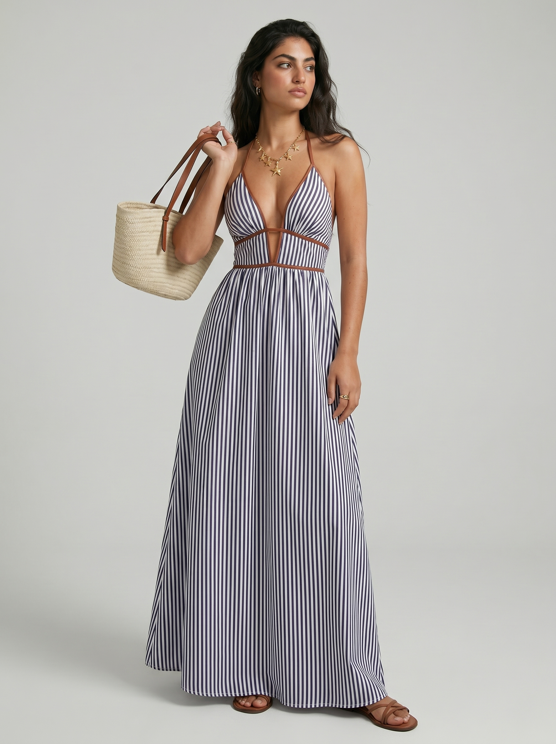 Reme | Women's Long Summer Dress — Light, Breathable, and Elegant
