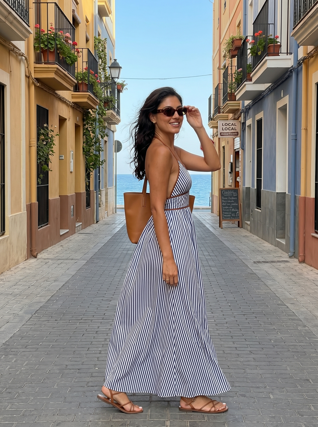 Reme | Women's Long Summer Dress — Light, Breathable, and Elegant