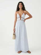 Reme | Women's Long Summer Dress — Light, Breathable, and Elegant