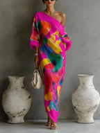 Danella - Women's Maxi Dress, Elegant and Sophisticated