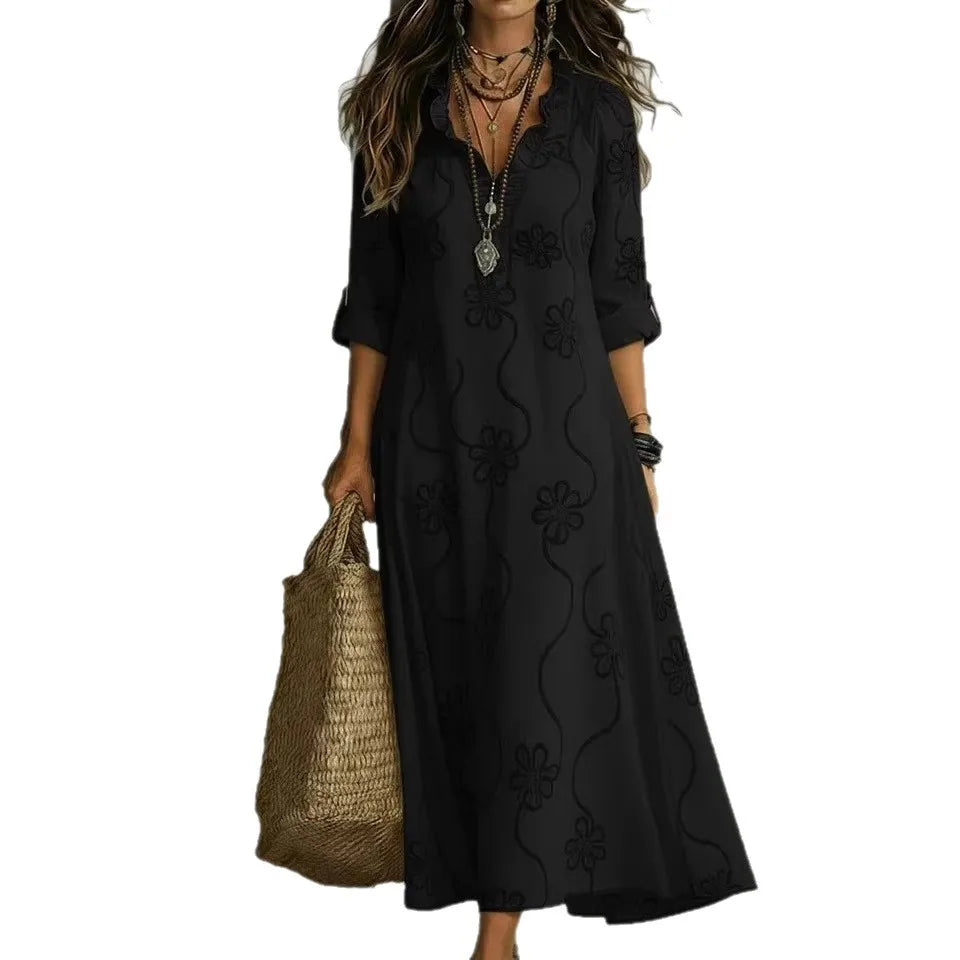 Bobbie - Floral Maxi Dress for Summer Days - Light, Fresh, and Stylish for Women