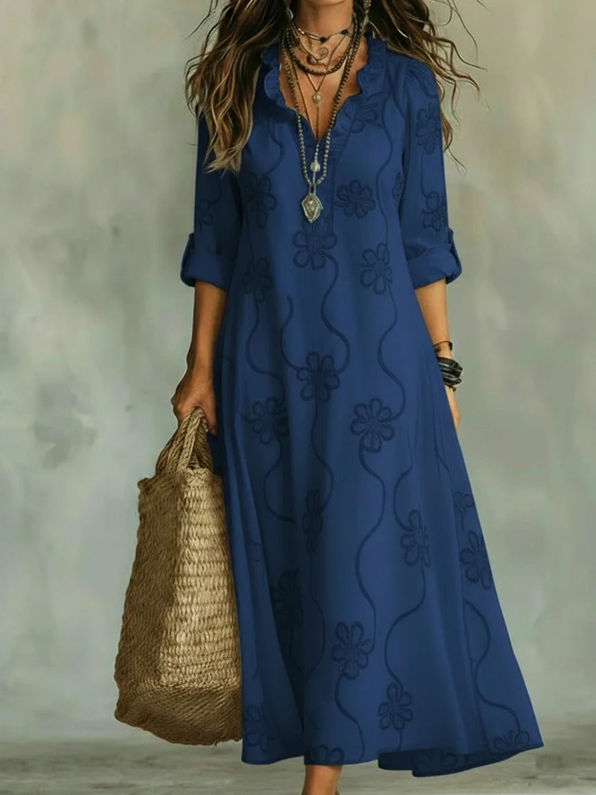 Bobbie - Floral Maxi Dress for Summer Days - Light, Fresh, and Stylish for Women