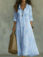 Bobbie - Floral Maxi Dress for Summer Days - Light, Fresh, and Stylish for Women