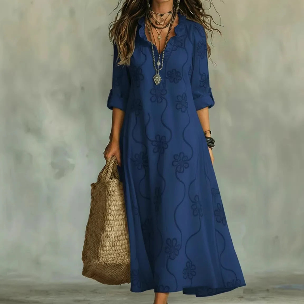 Bobbie - Floral Maxi Dress for Summer Days - Light, Fresh, and Stylish for Women