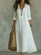 Bobbie - Floral Maxi Dress for Summer Days - Light, Fresh, and Stylish for Women