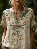 Carolina Artful Statement Blouse for Bold, Chic Style