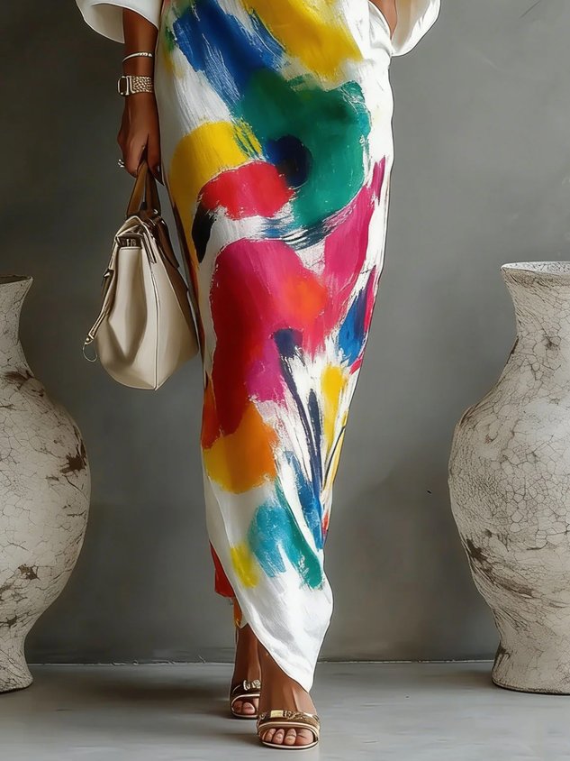 Danella - Women's Maxi Dress, Elegant and Sophisticated