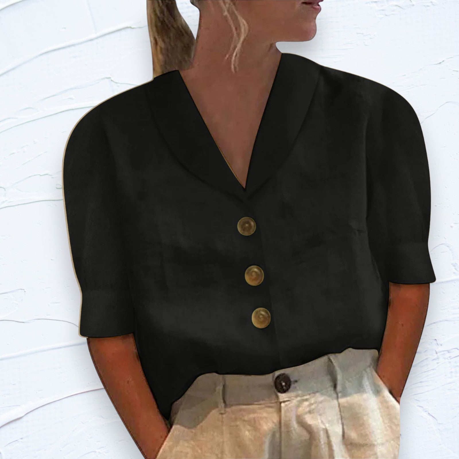 Chic Linen Top – Effortless Summer Style