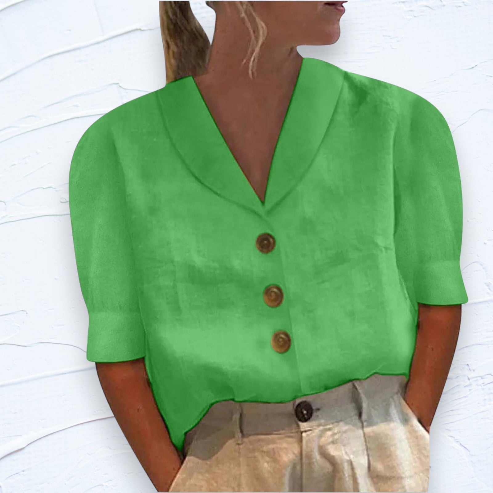 Chic Linen Top – Effortless Summer Style
