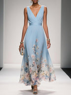 Harper Floral Wedding Guest Dress - Elegant, Effortless Style
