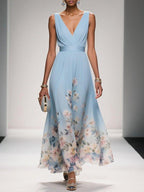 Harper Floral Wedding Guest Dress - Elegant, Effortless Style
