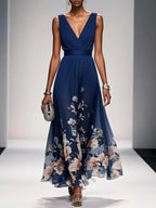 Harper Floral Wedding Guest Dress - Elegant, Effortless Style