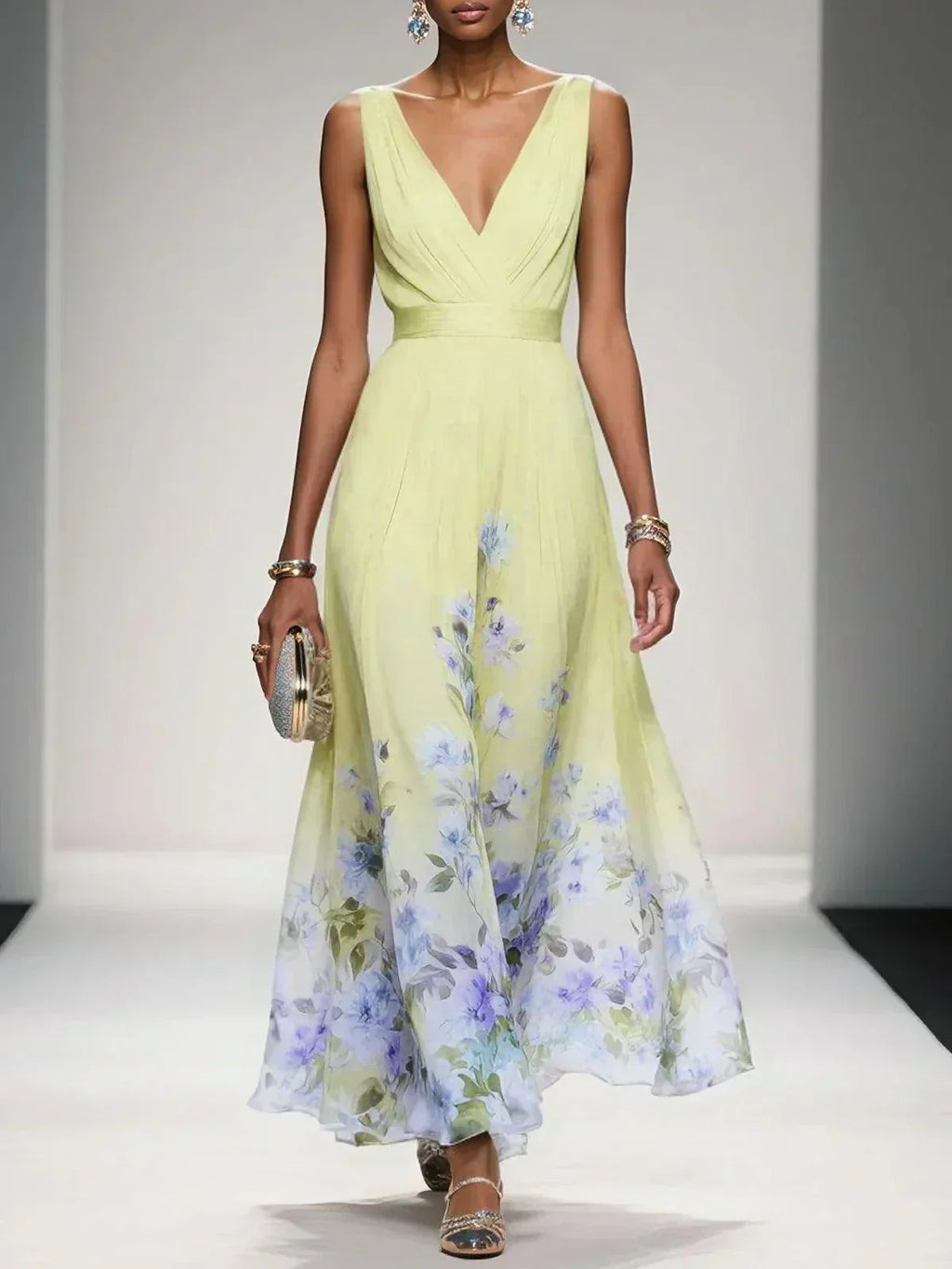 Harper Floral Wedding Guest Dress - Elegant, Effortless Style