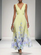 Harper Floral Wedding Guest Dress - Elegant, Effortless Style