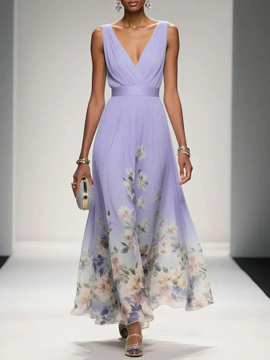 Harper Floral Wedding Guest Dress - Elegant, Effortless Style