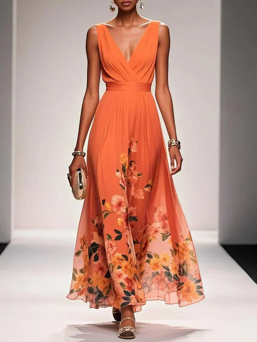 Harper Floral Wedding Guest Dress - Elegant, Effortless Style