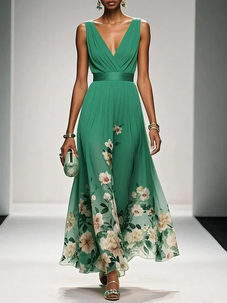 Harper Floral Wedding Guest Dress - Elegant, Effortless Style