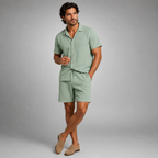Linen Shirt & Shorts Set – Effortless Summer Co-Ord