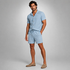 Linen Shirt & Shorts Set – Effortless Summer Co-Ord