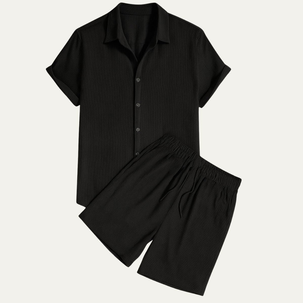 Linen Shirt & Shorts Set – Effortless Summer Co-Ord