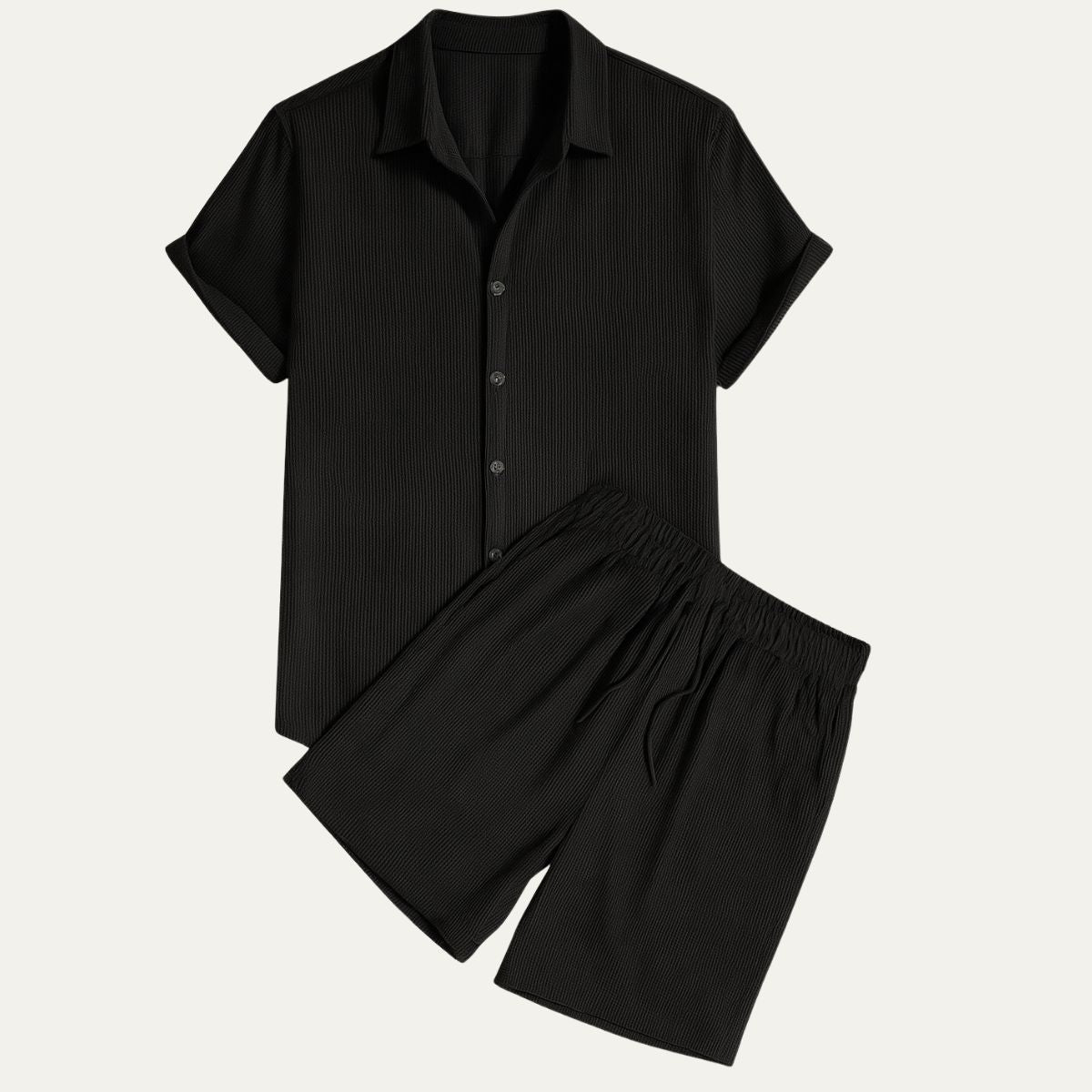 Linen Shirt & Shorts Set – Effortless Summer Co-Ord