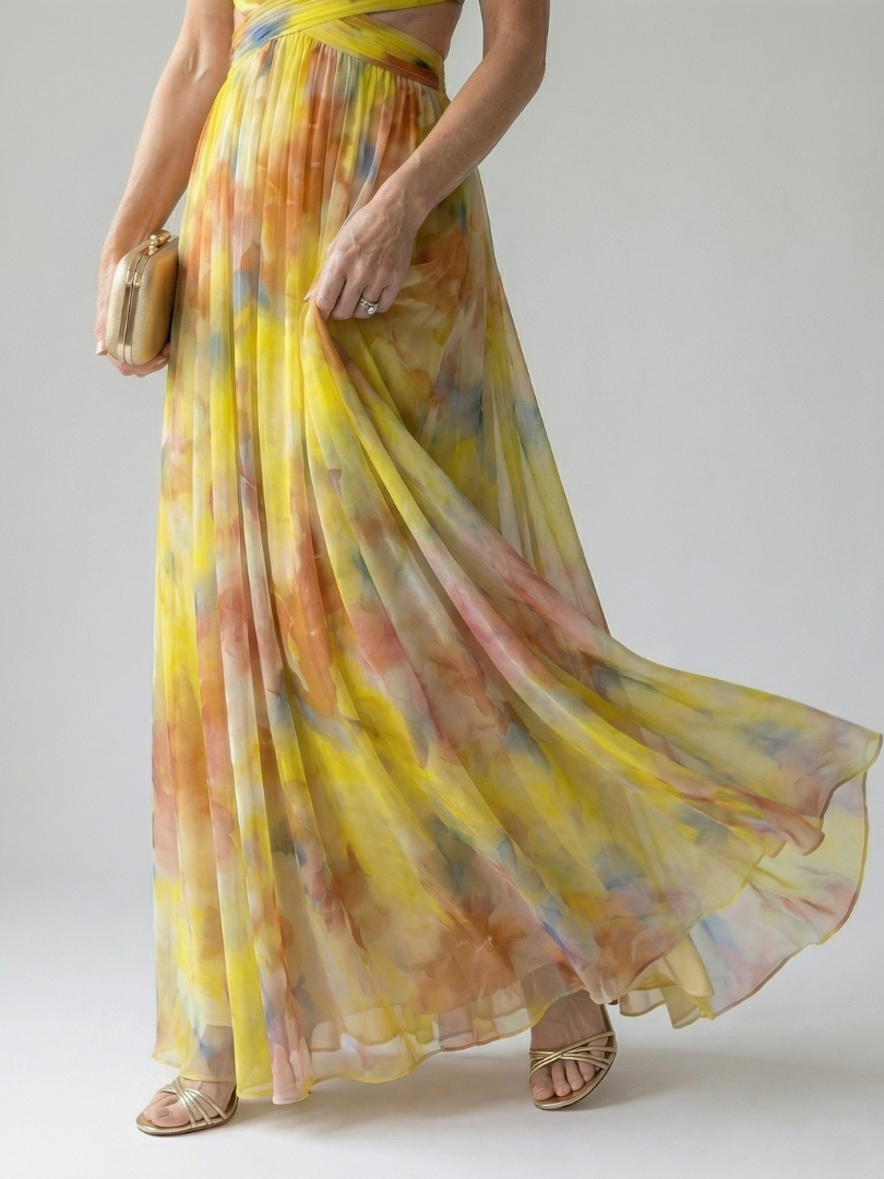 Wrapped Maxi Dress – Effortlessly Flowy Summer Silhouette