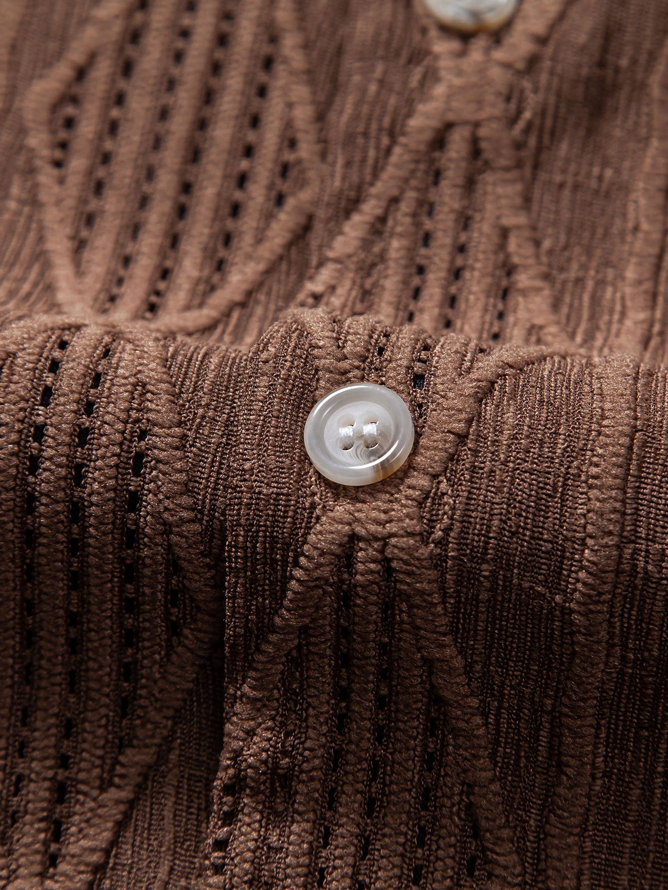 Textured Camp Collar Shirt – Effortless, Relaxed Summer Style