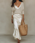 Niketa | Chic Two-Piece Maxi Gowns for Wedding Guests